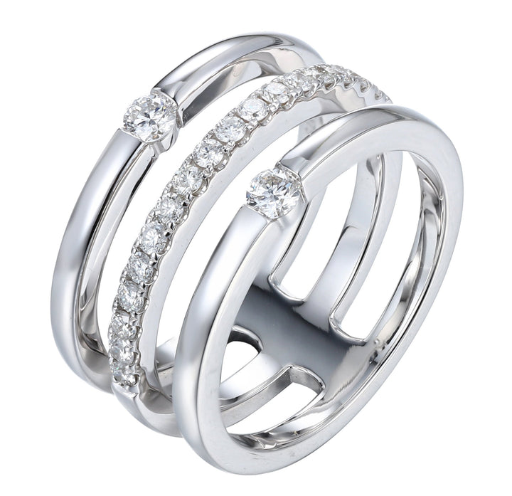 18kt White Gold Diamond Ring