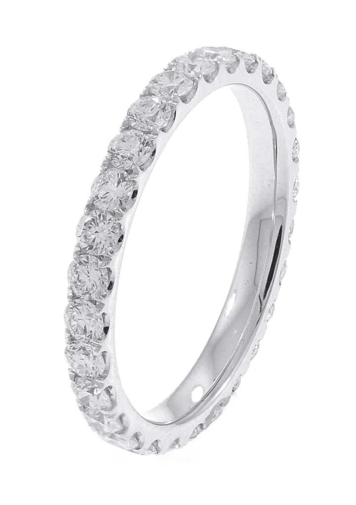 18kt White Gold Diamond Eternity Band