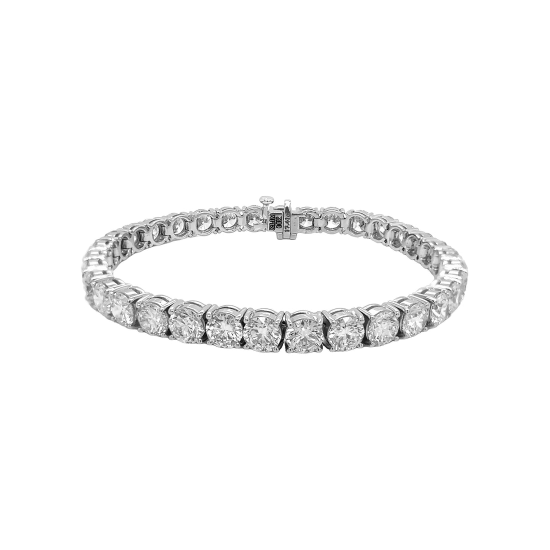 18kt White Gold Diamond Tennis Bracelet
