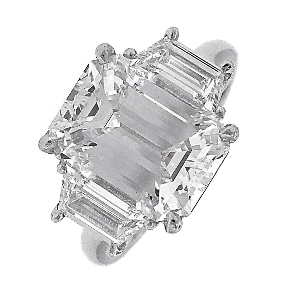 Platinum GIA Certified Diamond Ring