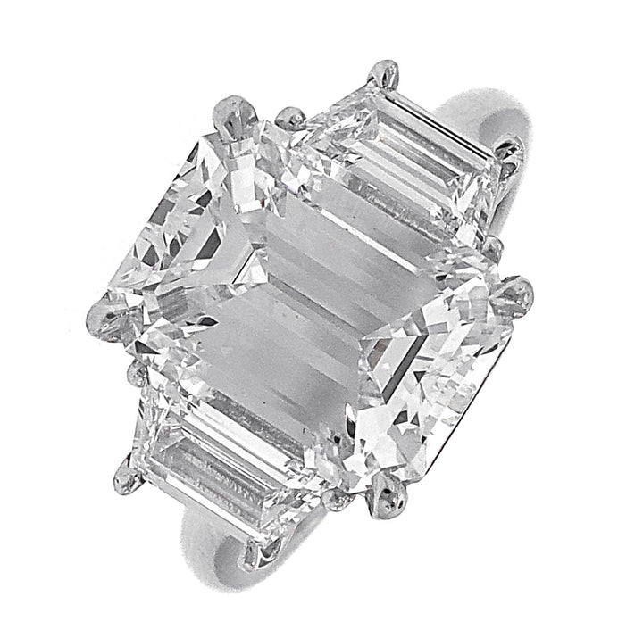 Platinum GIA Certified Diamond Ring