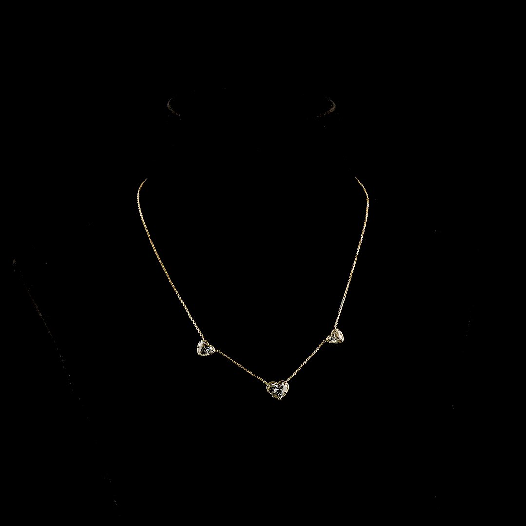 14kt Yellow Gold Lab Diamond Pendant