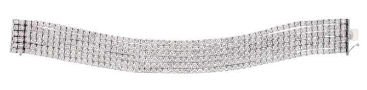 18kt White Gold Diamond Bracelet