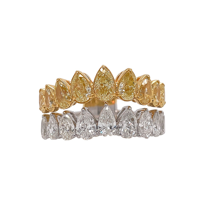 18kt White And Yellow Gold Diamond Ring