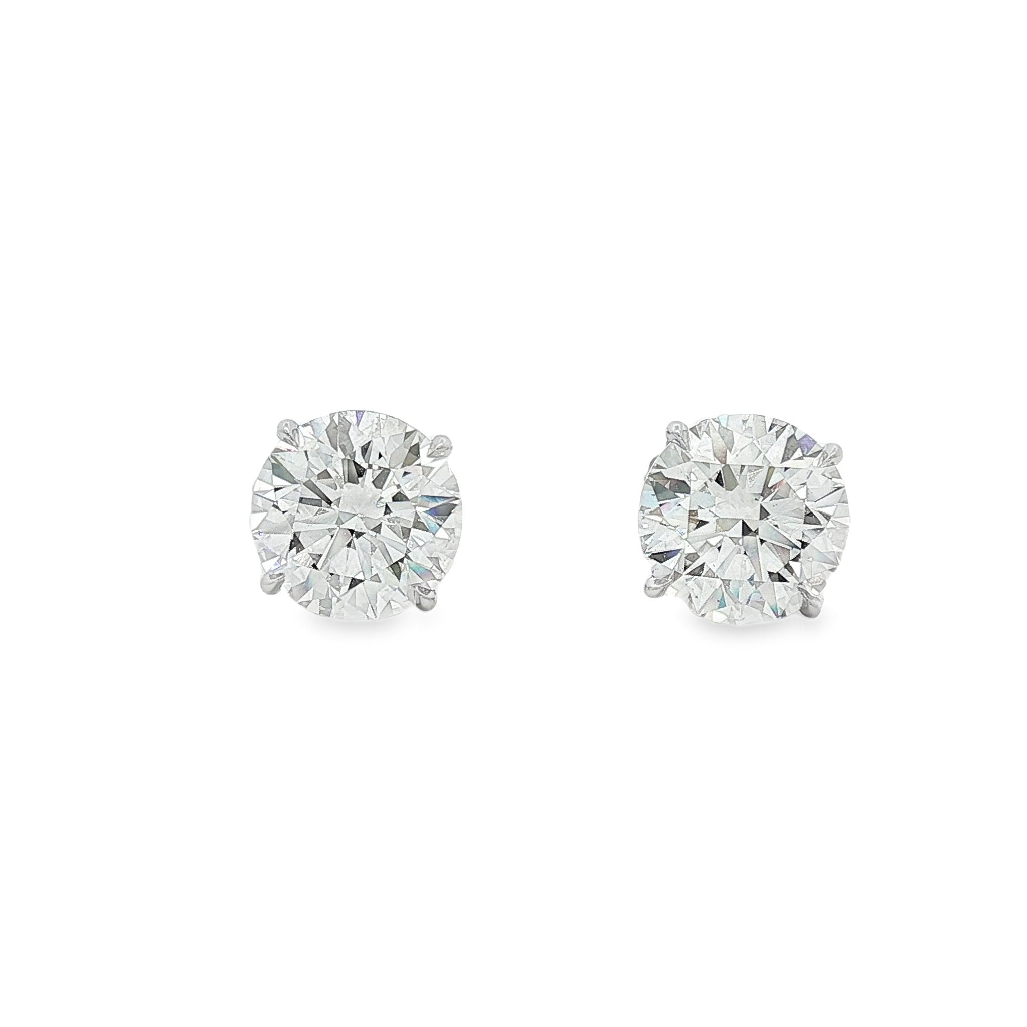 14kt White Gold Lab Diamond Studs