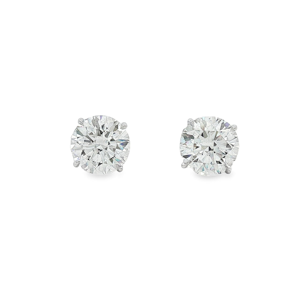 14kt White Gold Lab Diamond Studs