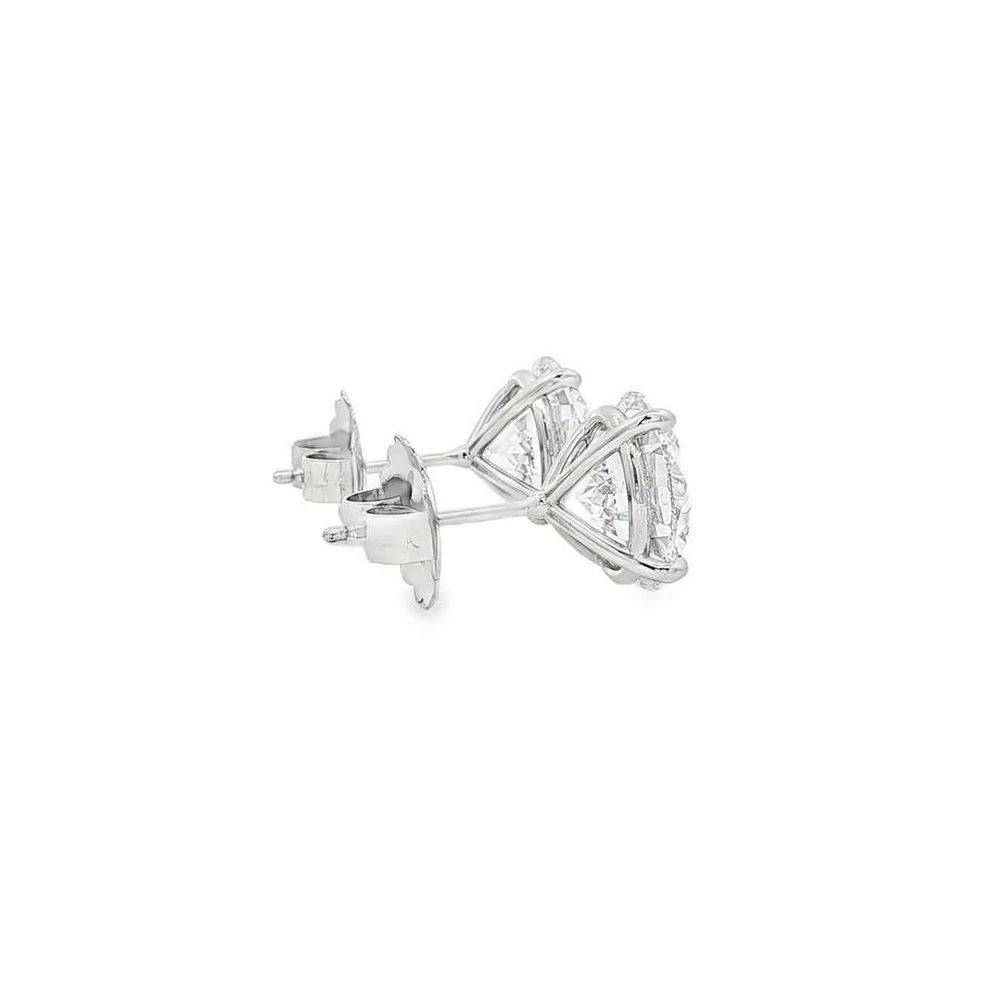 14kt White Gold Lab Diamond Studs
