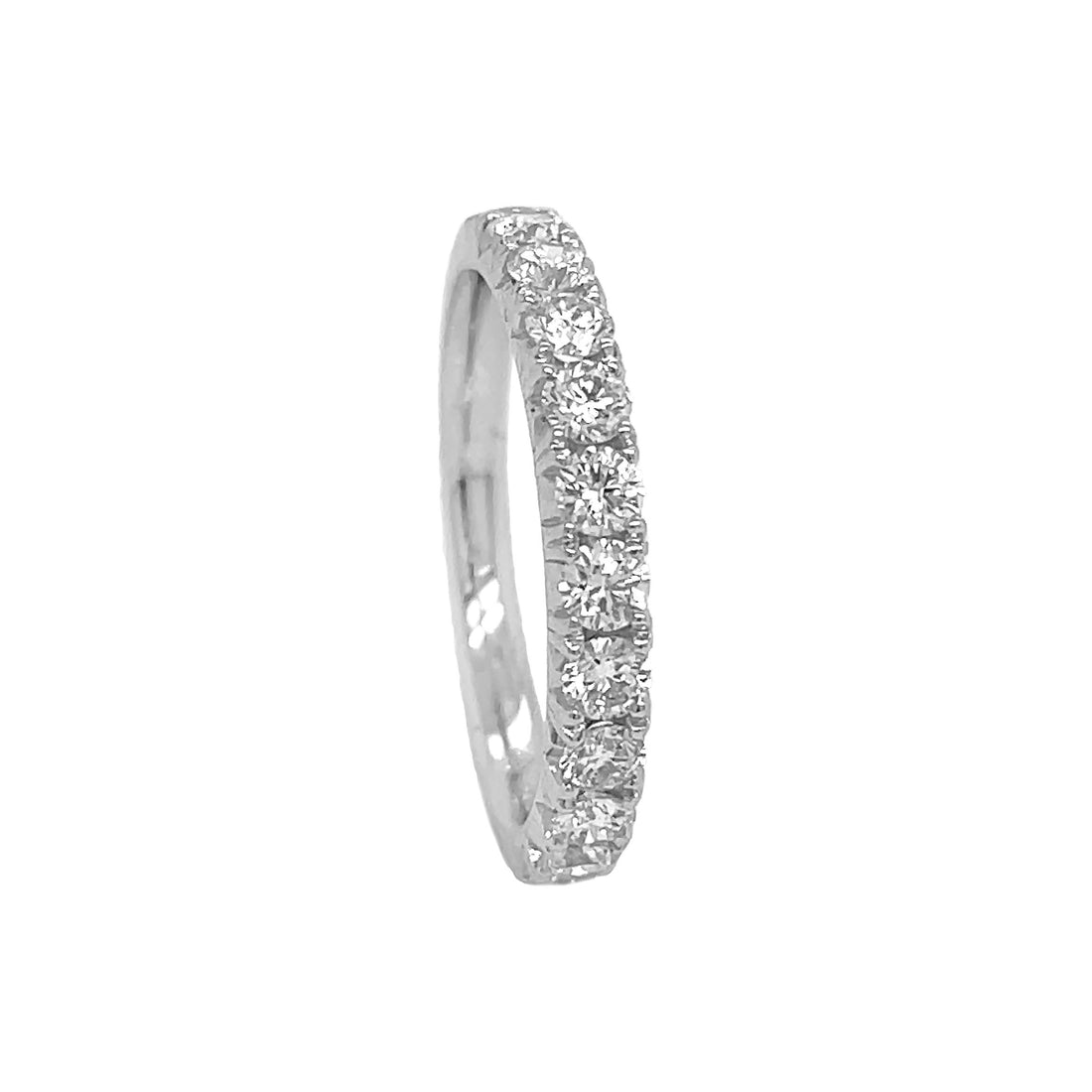 Platinum Diamond Half-way Band