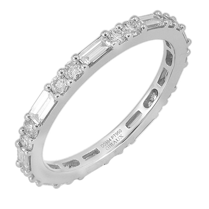 18kt White Gold Diamond Band