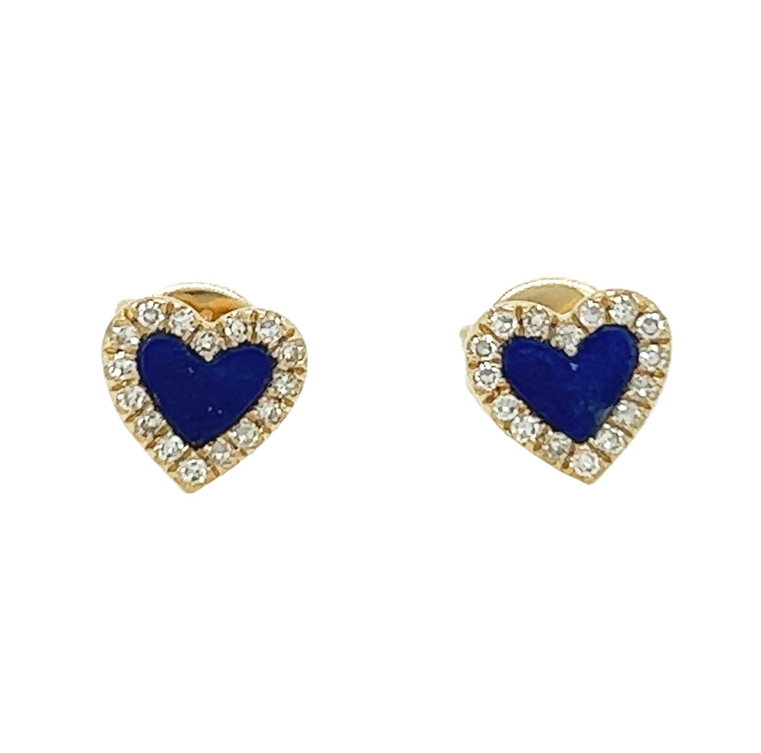 14kt Yellow Gold Diamond Earrings