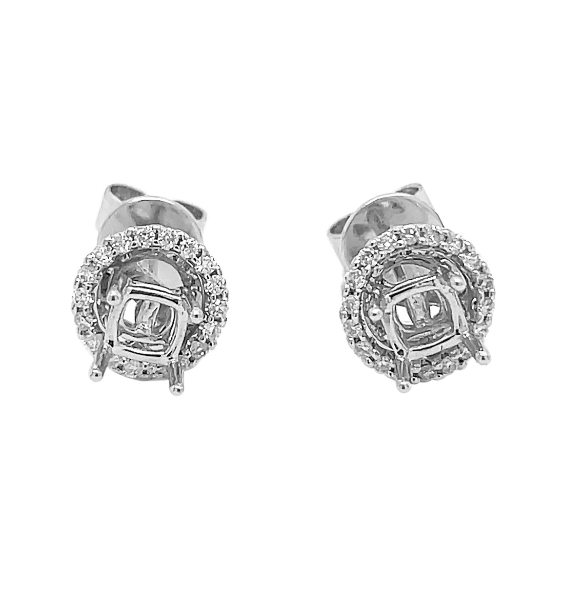 18kt White Gold Diamond Jackets
