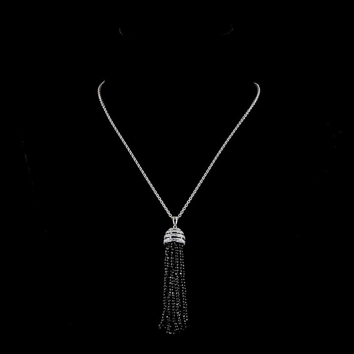 14kt White Gold Lab Diamond Pendant