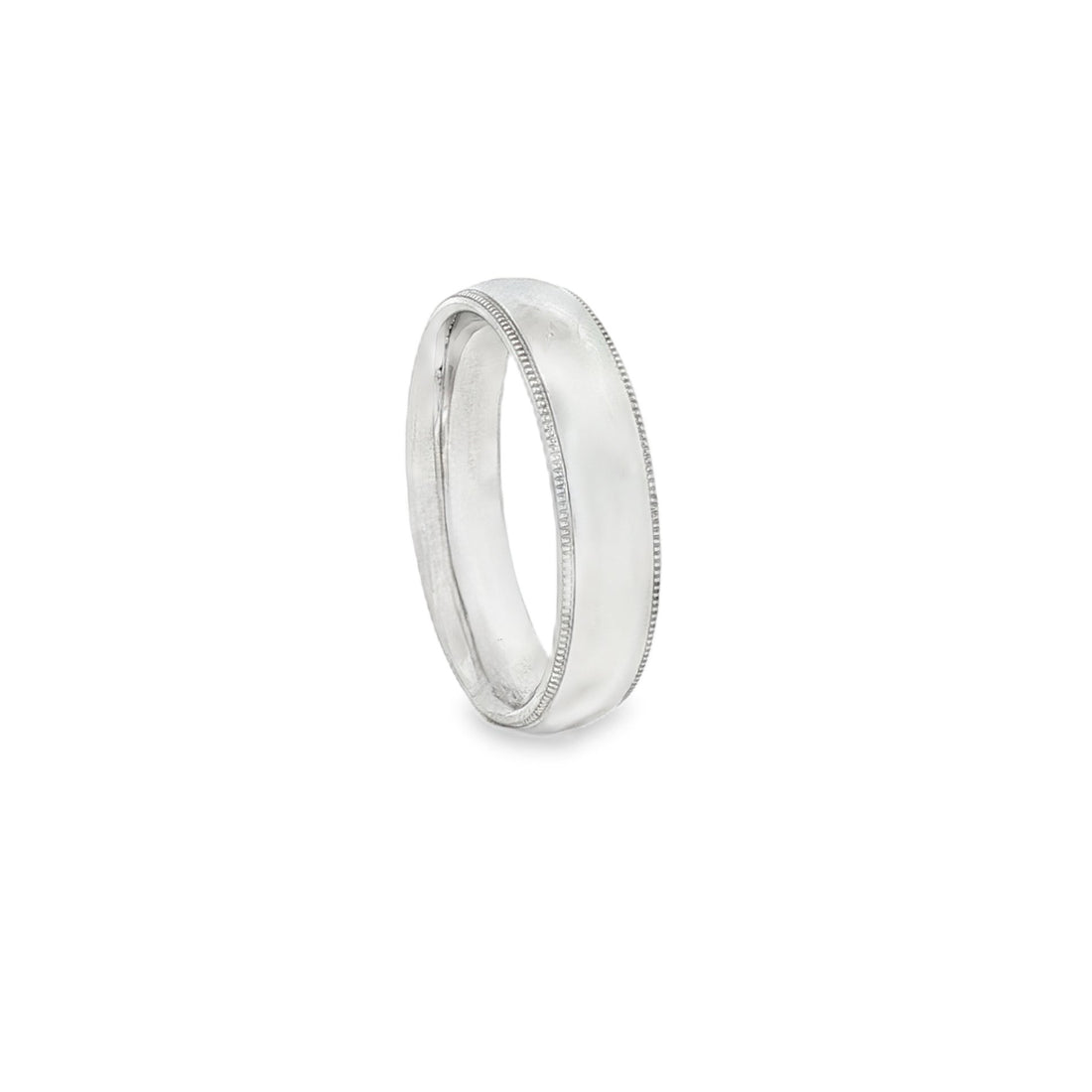 14kt White Gold Wedding Band