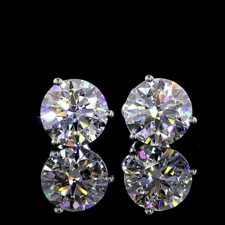 14kt White Gold Lab Diamond Studs
