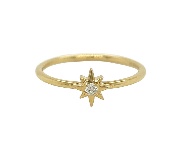 14kt Yellow Gold Diamond Ring