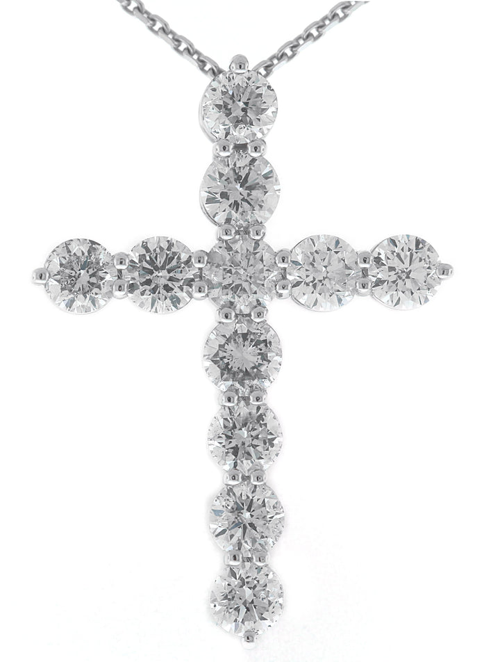 18kt White Gold Diamond Pendant