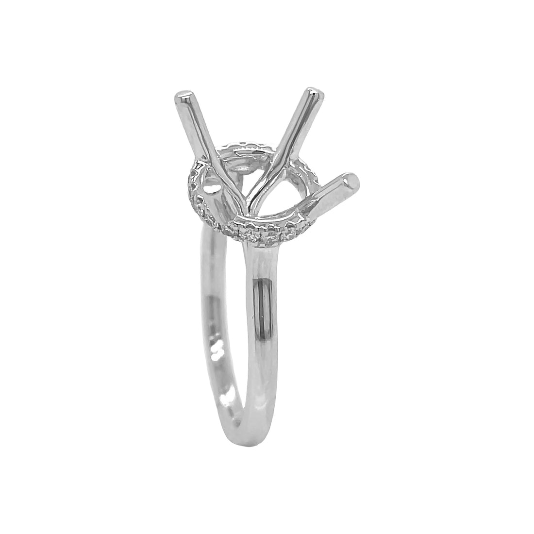 Platinum Diamond Semi-mount