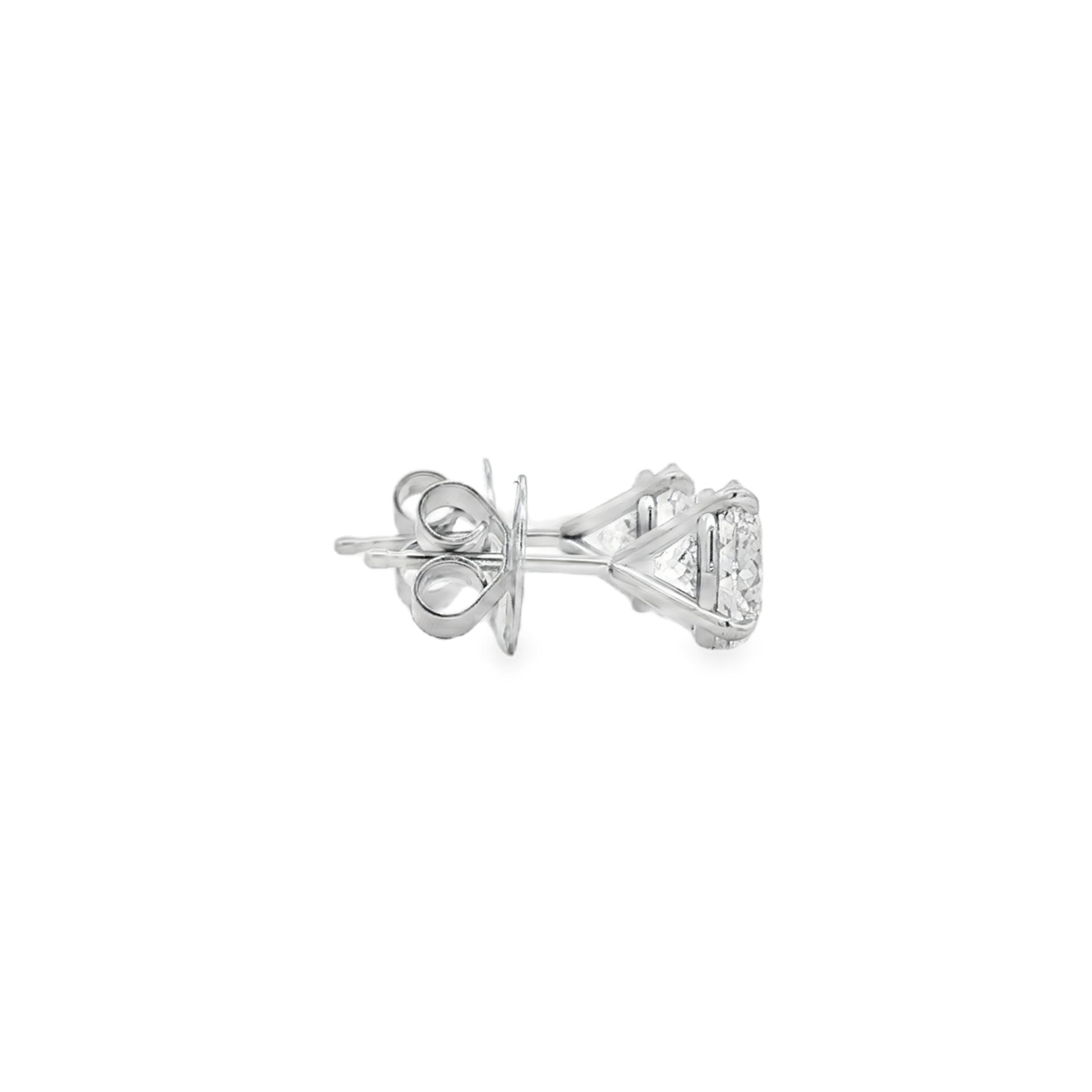 14kt White Gold Lab Diamond Studs