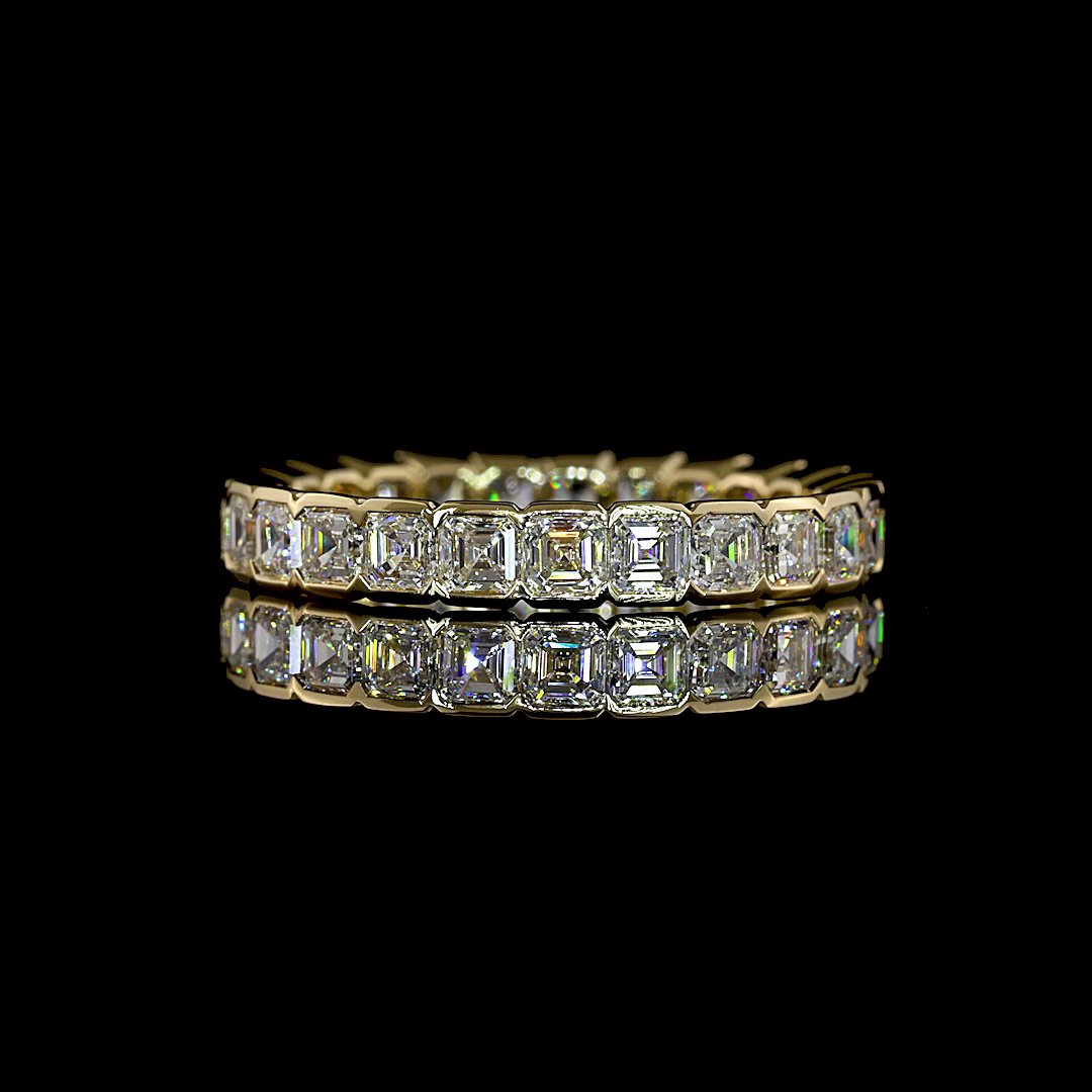 14kt Yellow Gold Lab Diamond Eternity Band
