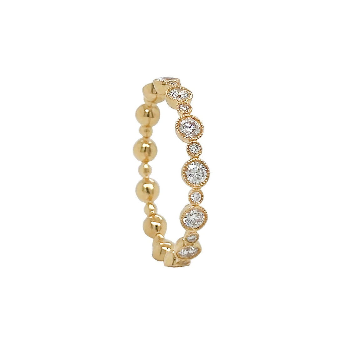 18kt Yellow Gold Diamond Eternity Band