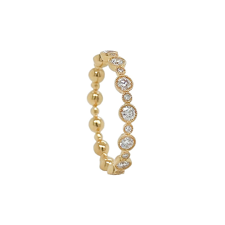 18kt Yellow Gold Diamond Eternity Band