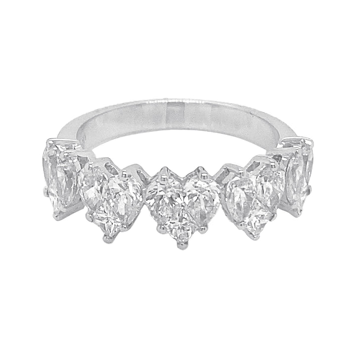 18kt White Gold Diamond Band