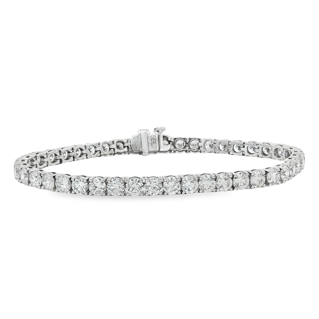 14kt White Gold Lab Diamond Tennis Bracelet