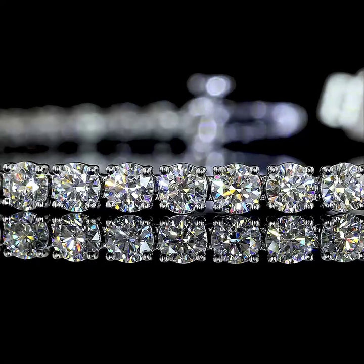 18kt White Gold Diamond Tennis Bracelet