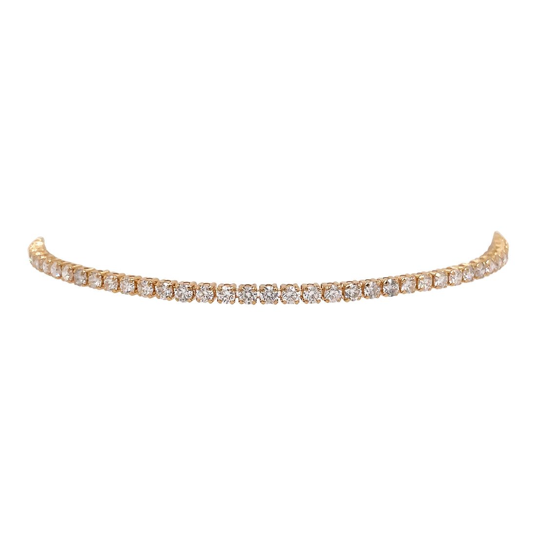 18kt Yellow Gold Diamond Bracelet