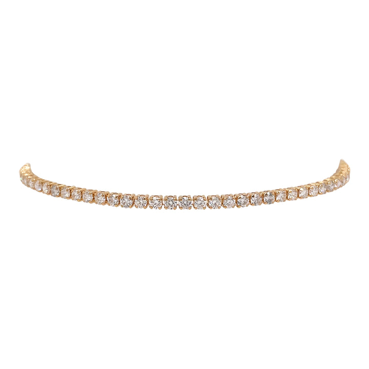 18kt Yellow Gold Diamond Bracelet