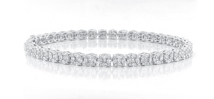 18kt White Gold Diamond Tennis Bracelet