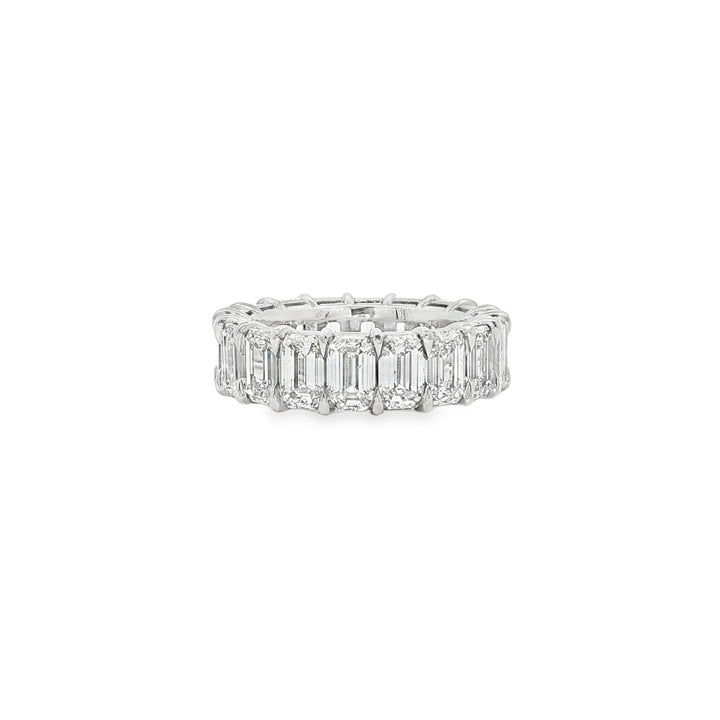 Platinum Lab Diamond Eternity Band