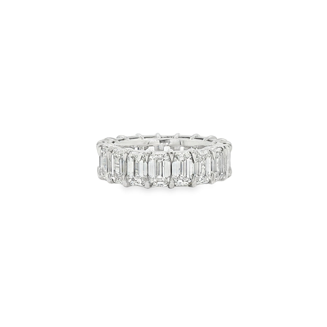 Platinum Lab Diamond Eternity Band