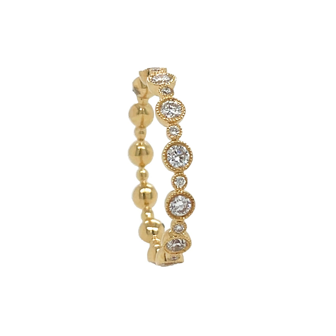 18kt Yellow Gold Diamond Eternity Band