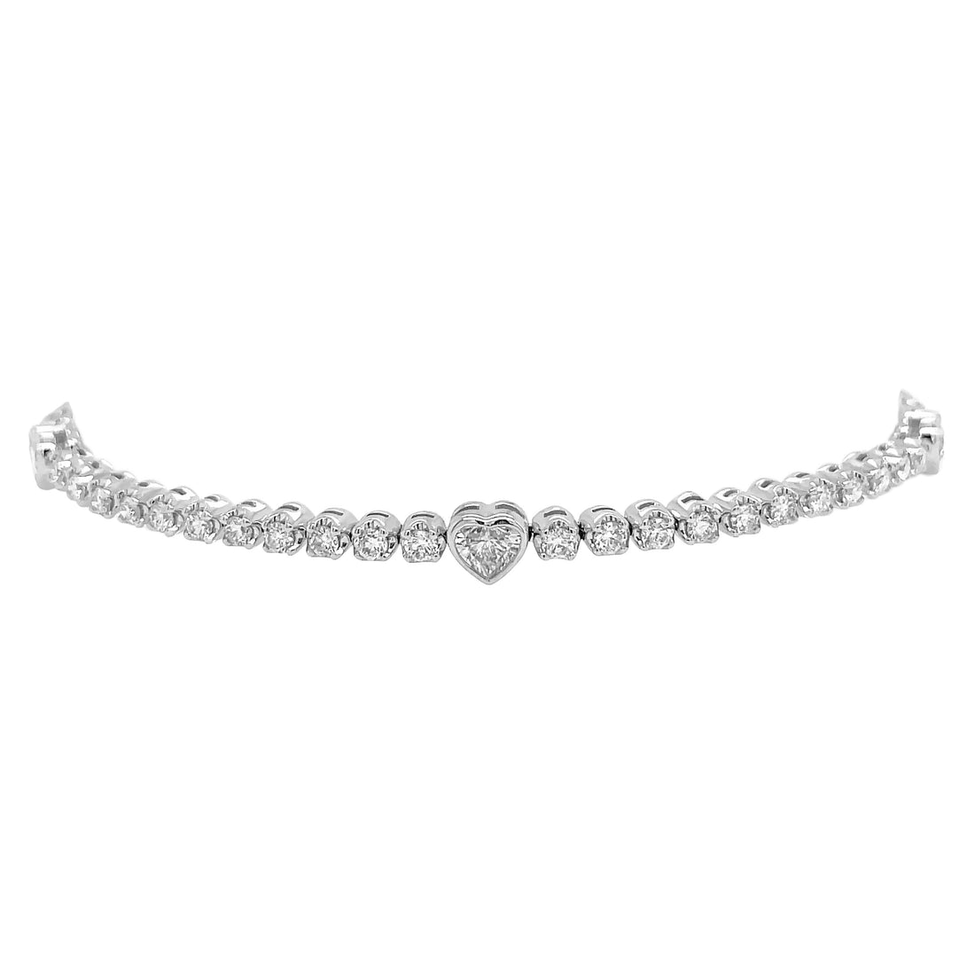 18kt White Gold Diamond Bracelet