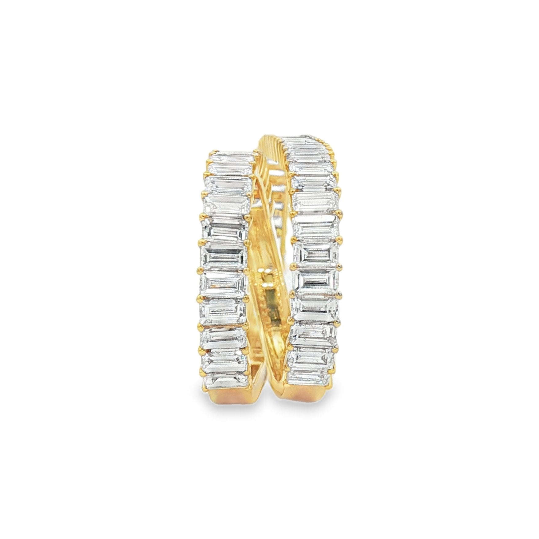 18kt Yellow Gold Lab Diamond Ring