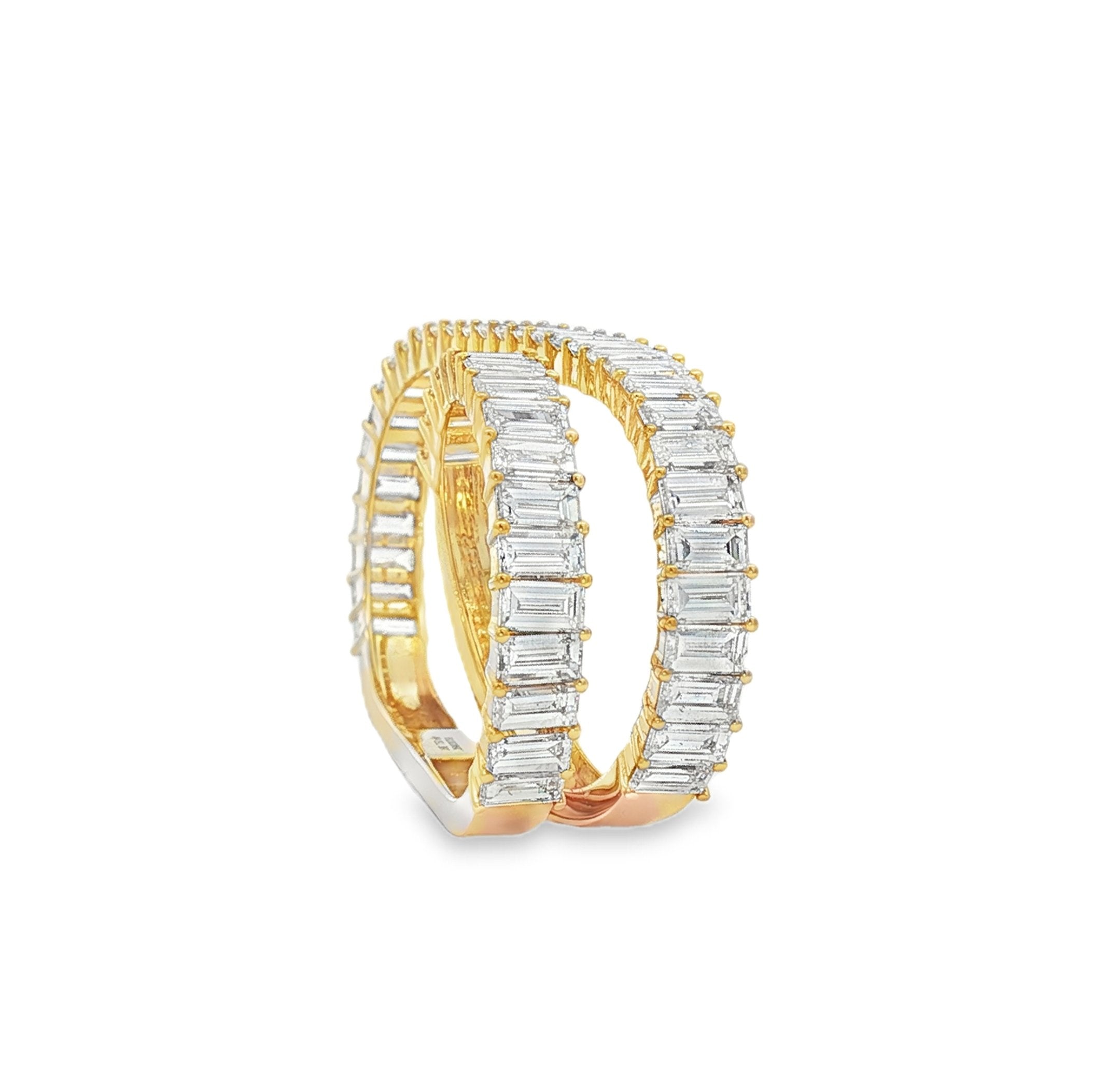 18kt Yellow Gold Lab Diamond Ring