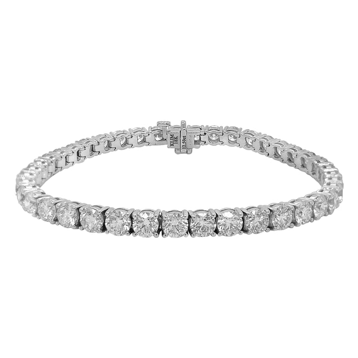 18kt White Gold Diamond Tennis Bracelet