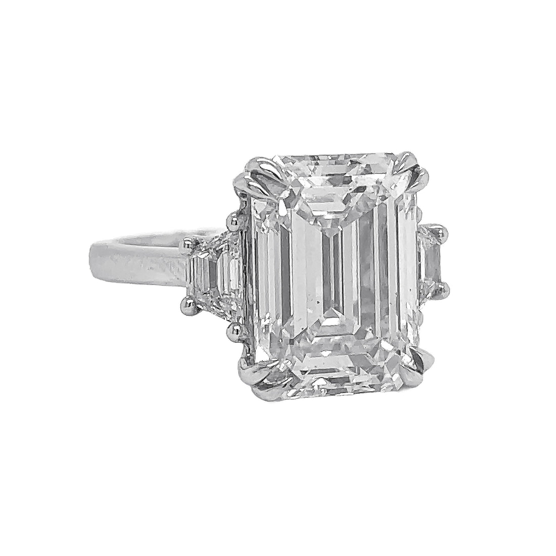 18kt White Gold GIA Certified Lab Diamond Semi Mount