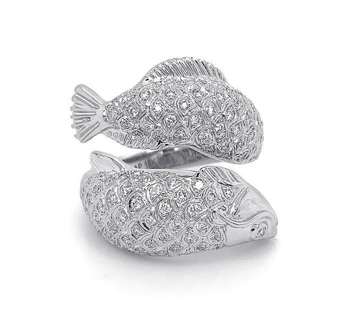 18kt White Gold Diamond Ring