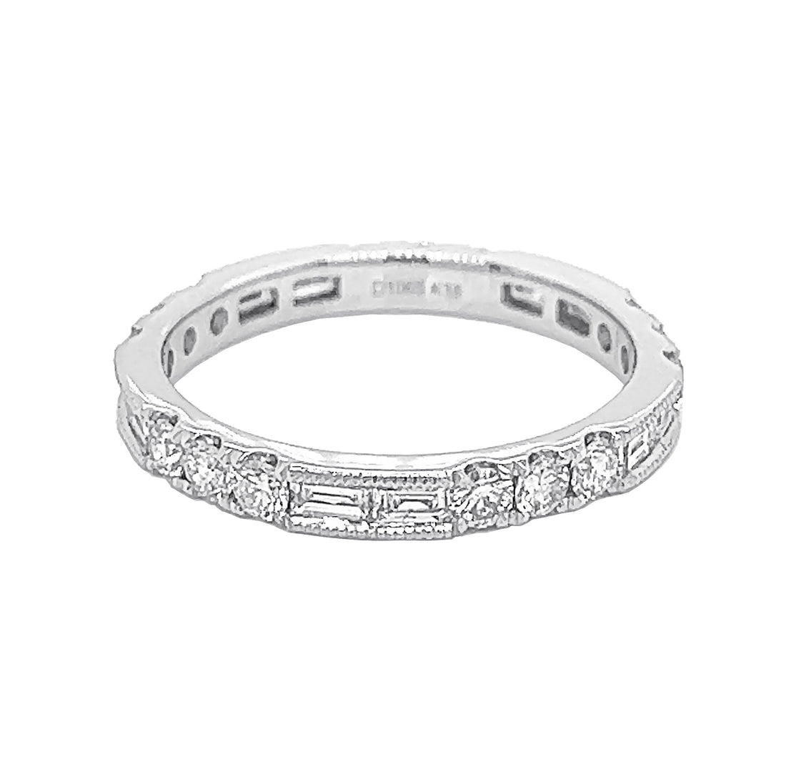 18kt White Gold Diamond Eternity Band