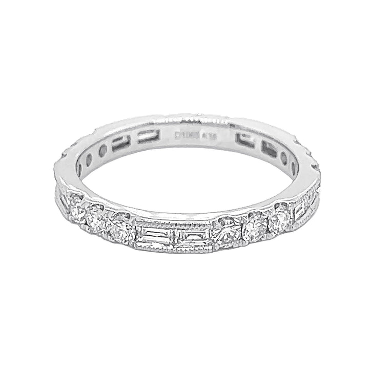 18kt White Gold Diamond Eternity Band