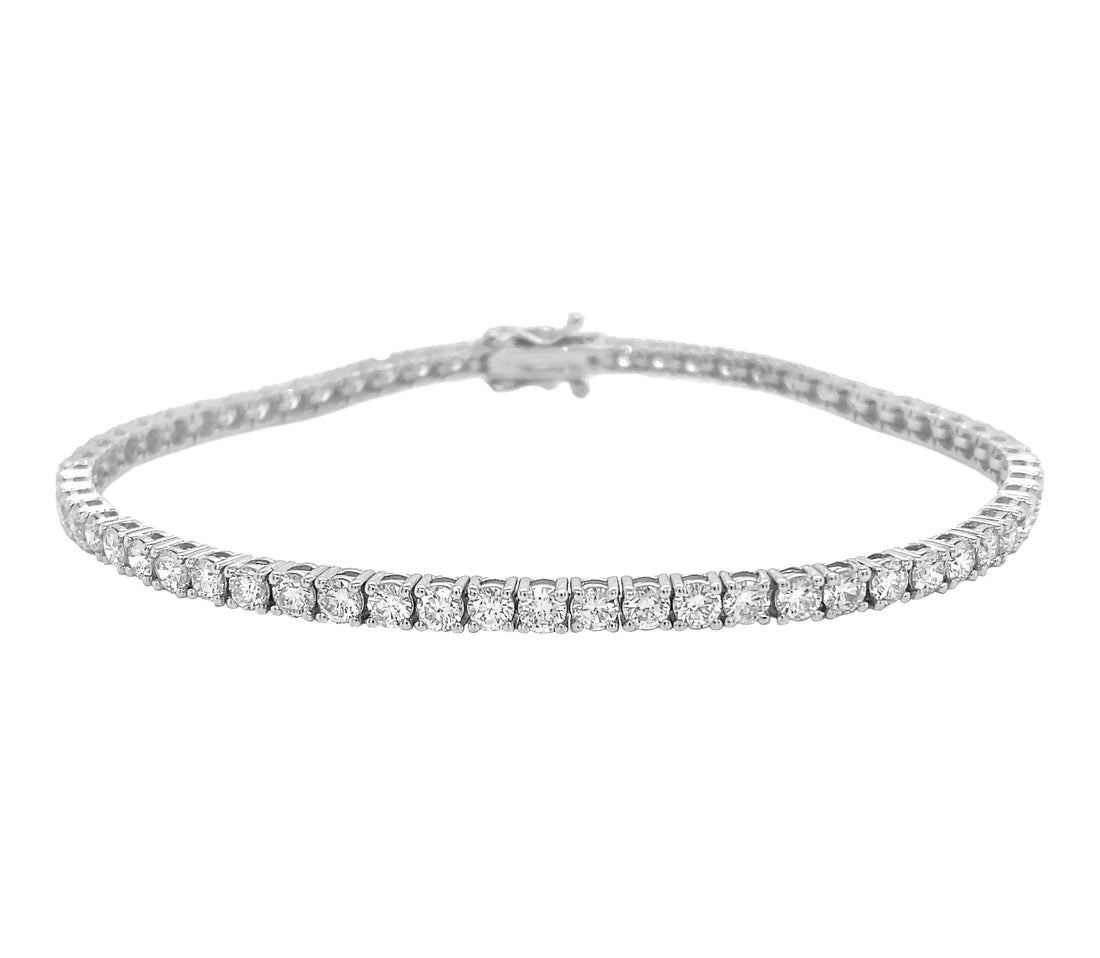 18kt White Gold Diamond Bracelet