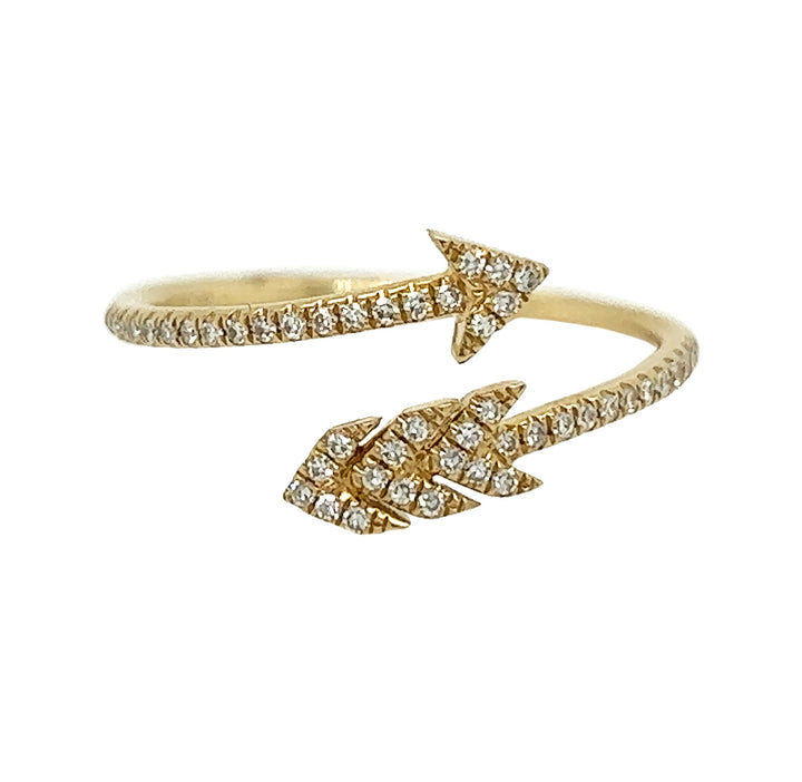 14kt Yellow Gold Diamond Ring