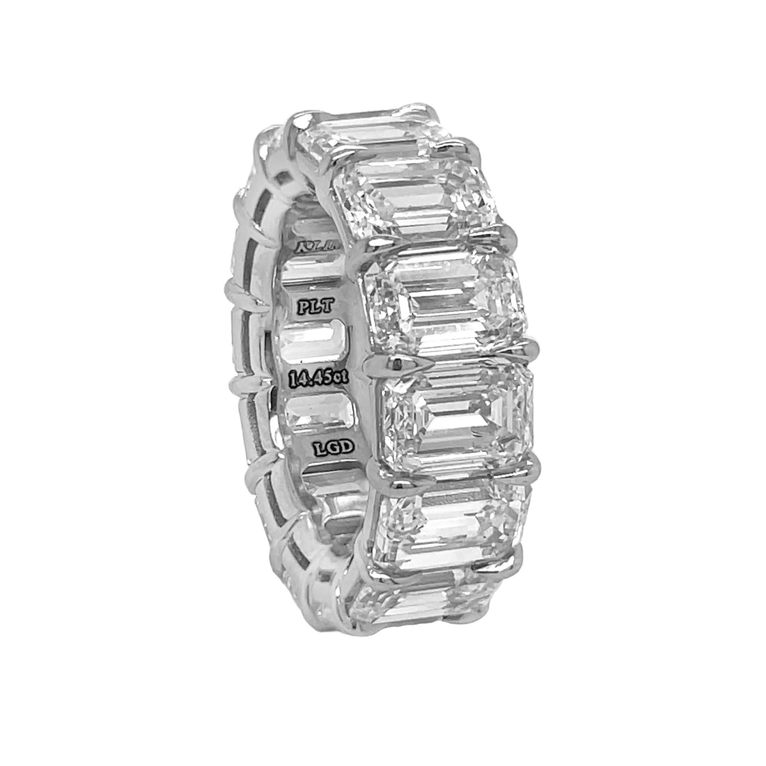Platinum Diamond Eternity Band