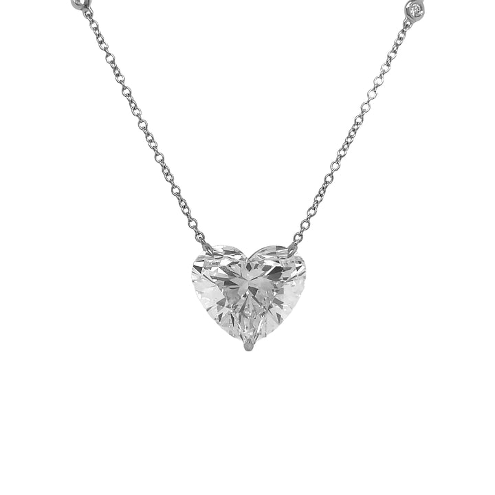 18Kt White Gold Diamond Pendant