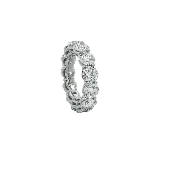 Platinum Lab Diamond Eternity Band