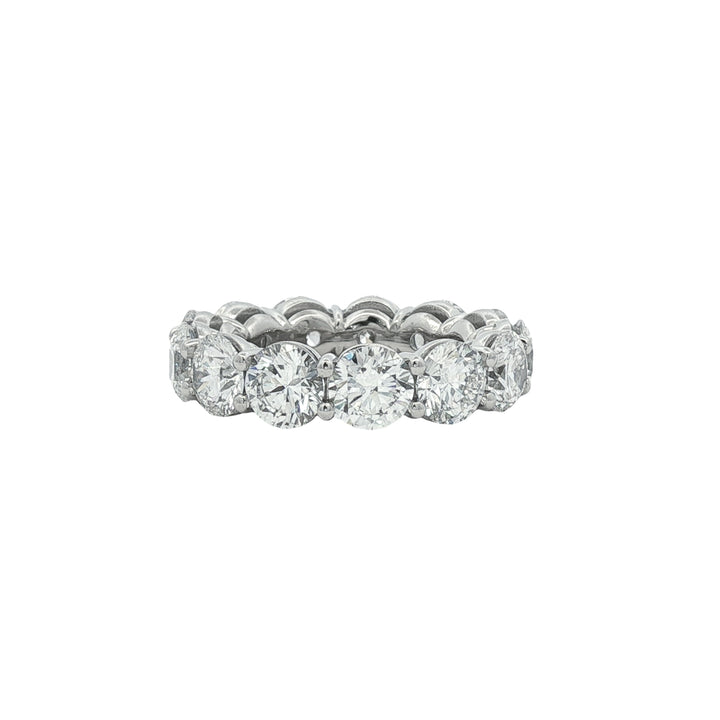 Platinum Lab Diamond Eternity Band
