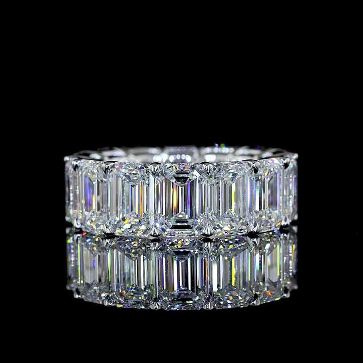 14kt White Gold Lab Diamond Eternity Band