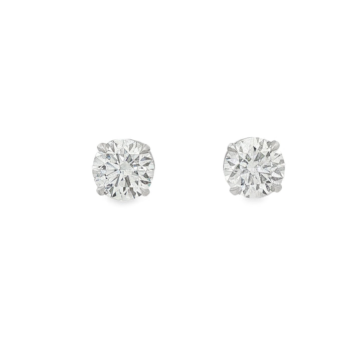 14kt Yellow Gold Lab Diamond Studs